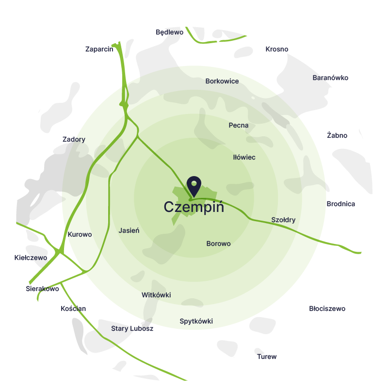 Wywóz gruzu Czempiń