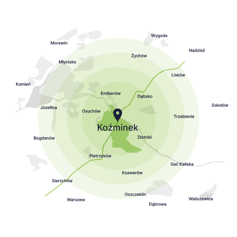 Wywóz gruzu Koźminek