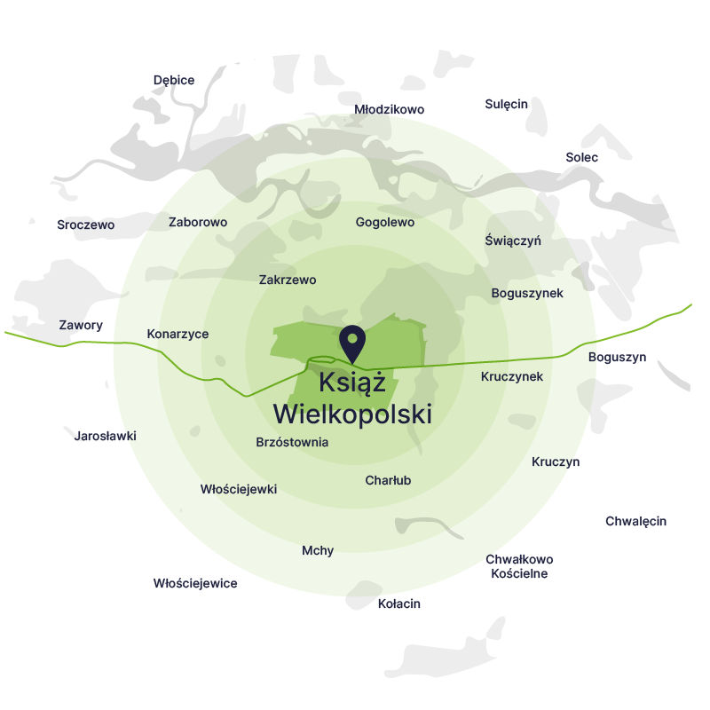 Wywóz gruzu Książ Wielkopolski