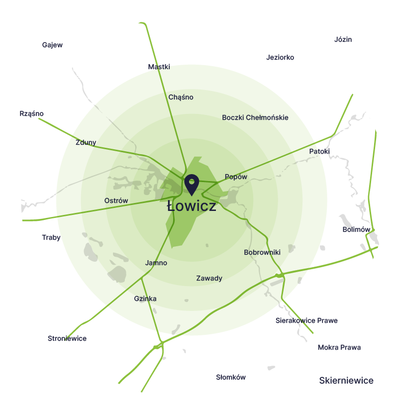 Wywóz gruzu Łowicz