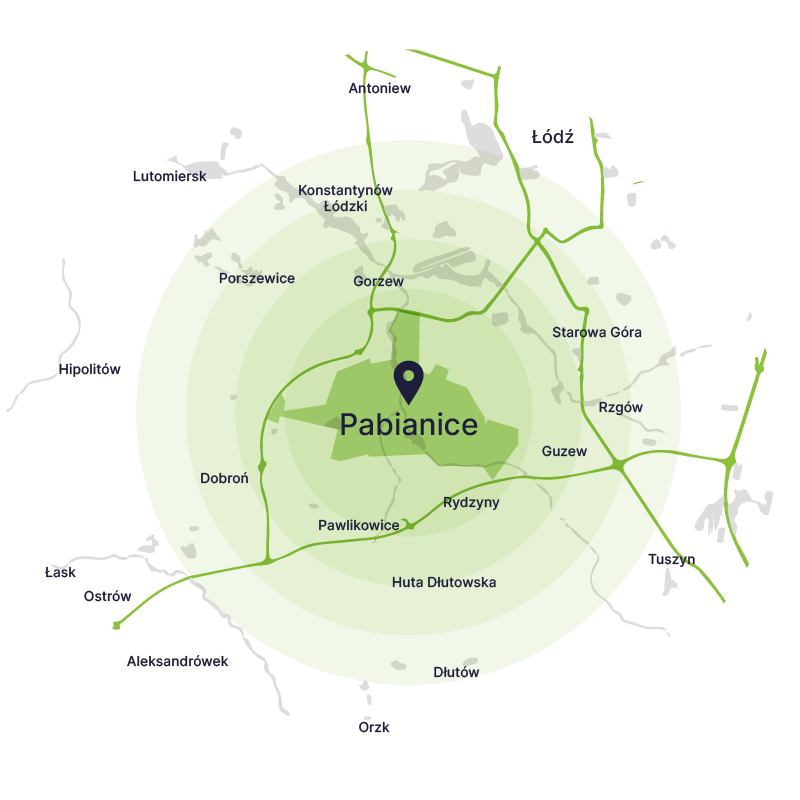 Wywóz gruzu Pabianice