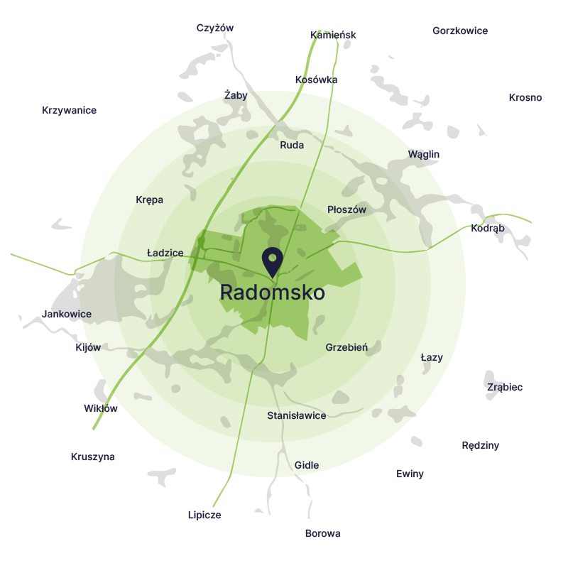 Wywóz gruzu Radomsko