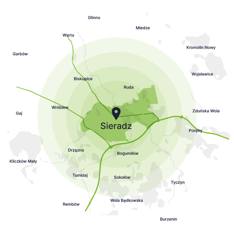 Wywóz gruzu Sieradz