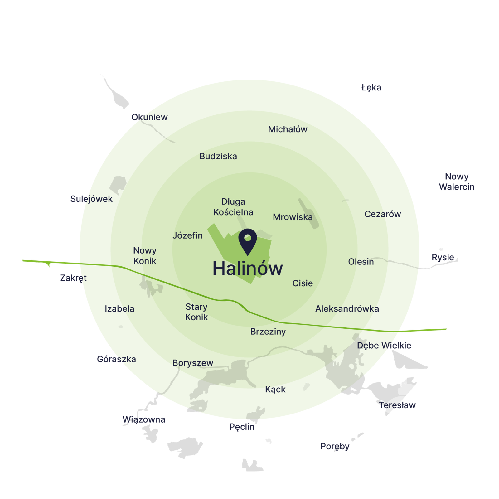 Wywóz gruzu Halinów