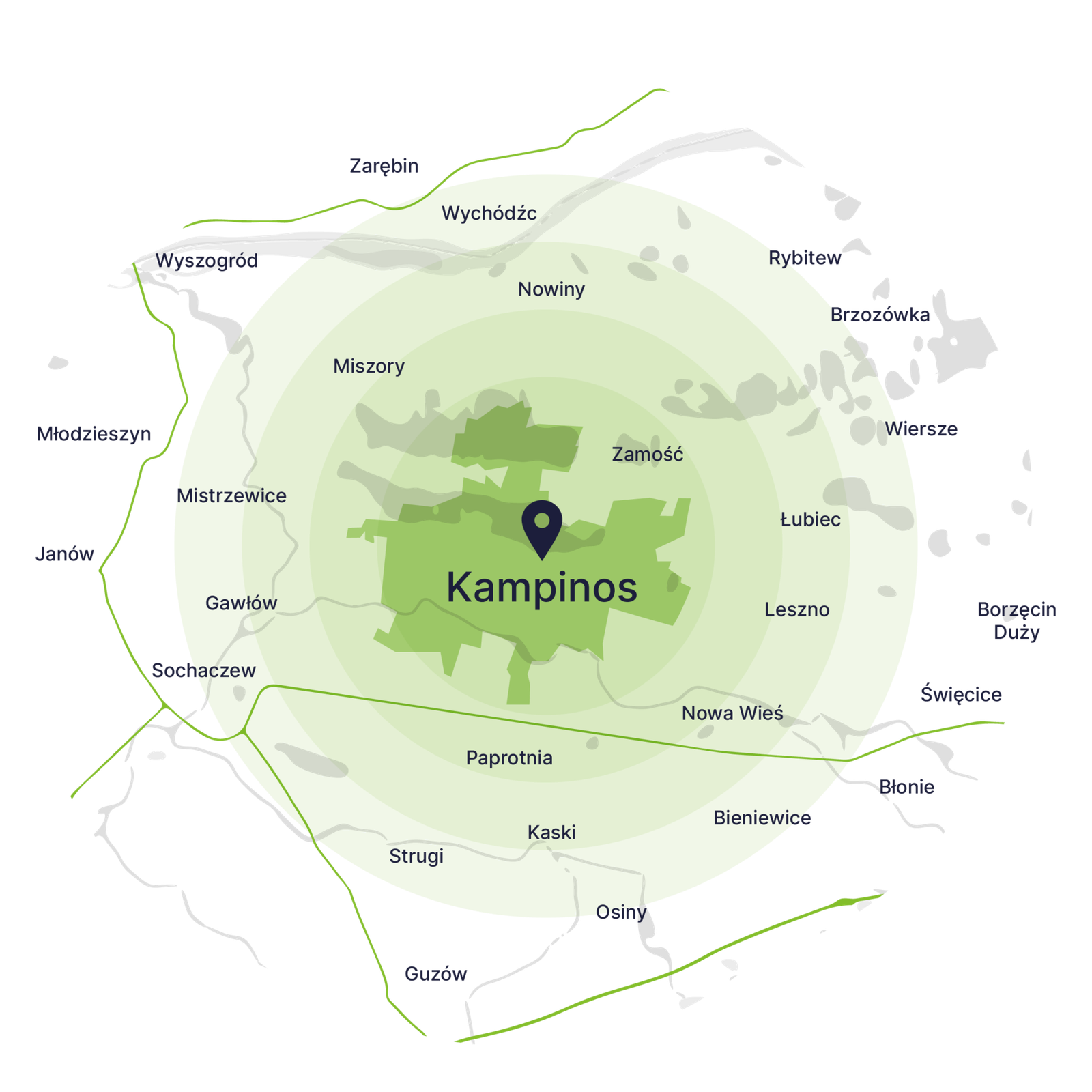 Wywóz gruzu Kampinos