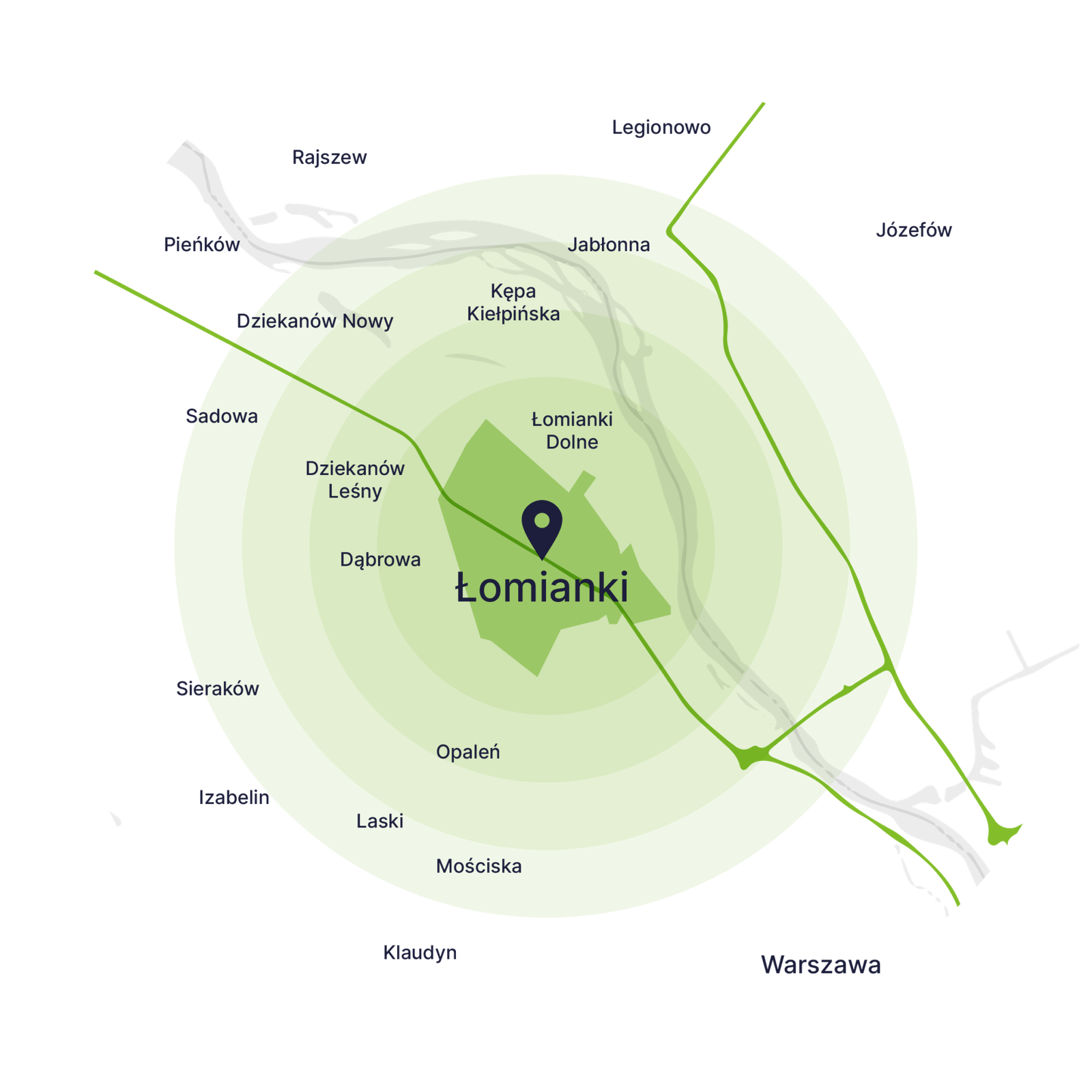 Wywóz gruzu Łomianki