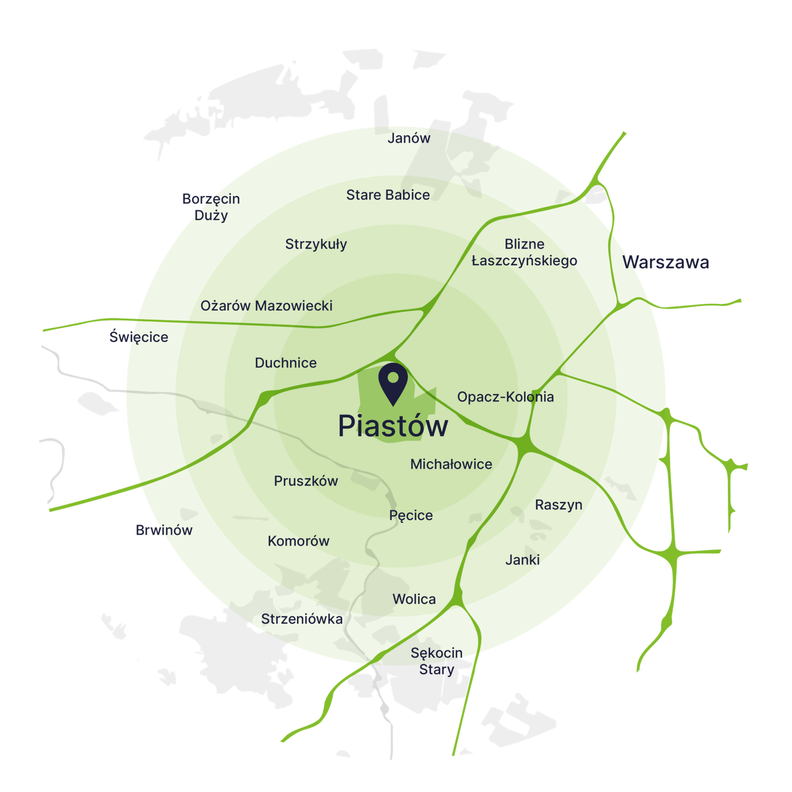 Wywóz gruzu Piastów