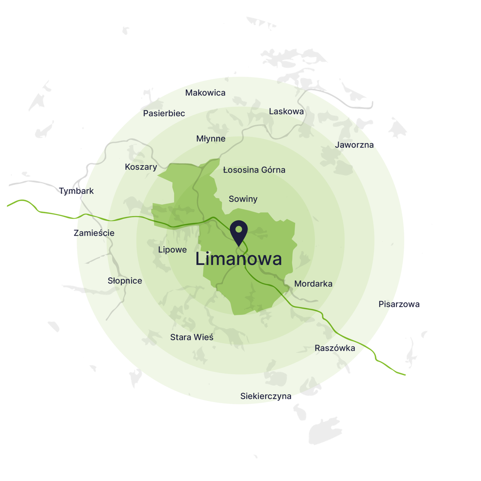 Wywóz gruzu Limanowa