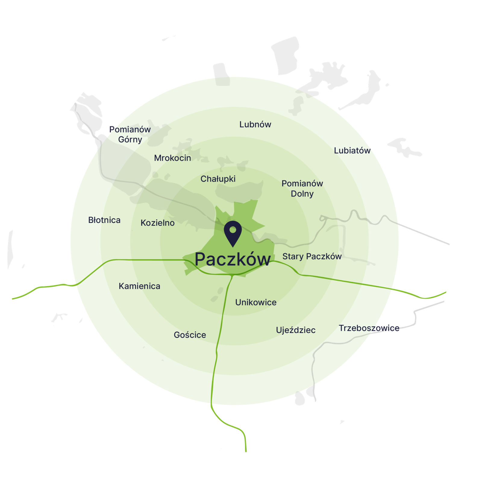 Wywóz gruzu Paczków