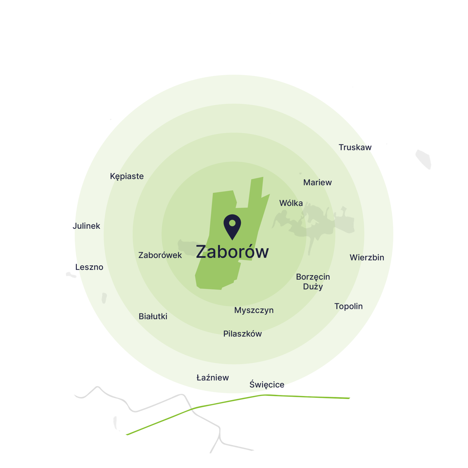 Wywóz gruzu Zaborów