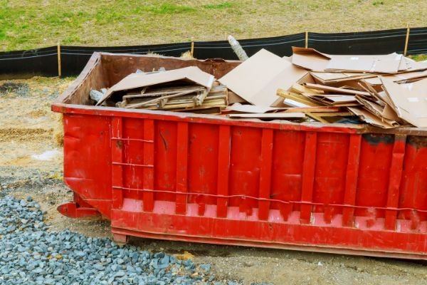 kontener na odpady zmieszane